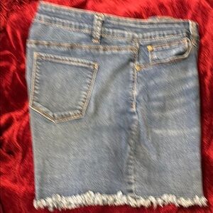 Relativity Light Blue Denim Shorts Size 18